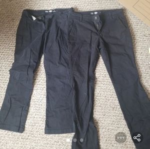 Black work pants